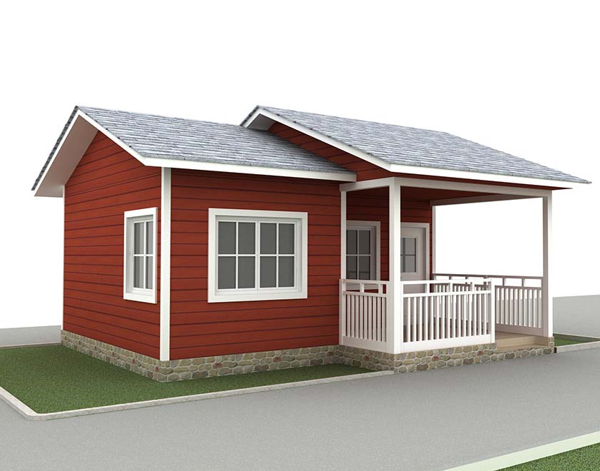 移动房屋|轻钢房屋应用在乡村营地